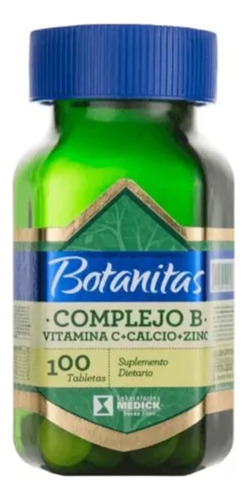 Complejo B Vitamina C Calcio Zi