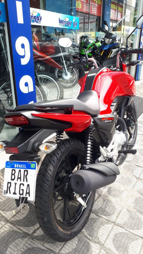 Honda Cg Fan 160 Cbs 2025 Vermelha
