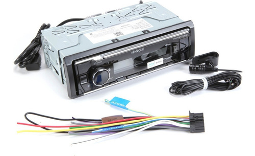 Rádio automotivo Kenwood KMM-BT732HD com USB e Bluetooth