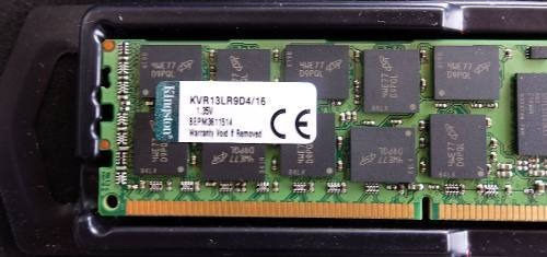 Imagen 2 de 2 de Memoria RAM ValueRAM 16GB 1 Kingston KVR13LR9D4/16