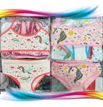 Comprar Pack De 6 Conjuntos Ropa Interior Para Niñas 