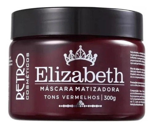 Retrô Red Elizabeth Máscara Matizadora 300g