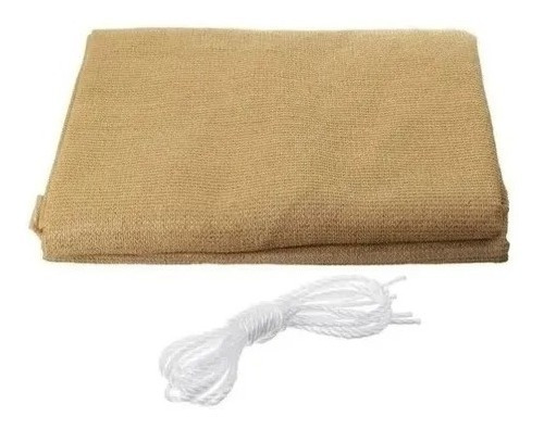 Imagen 2 de 4 de Lona Toldo Vela Sombra Triangular 5x5x5 Mts Anti Uv