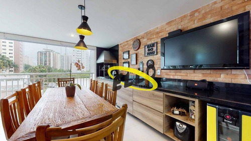 Imagem 12 de 30 de Apartamento Com 177 M², 4 Dormitórios E Varanda Gourmet! Condomínio Paulistano - Ap2185