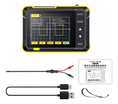 Osciloscópio Digital Portátil Com Tensão De 400v