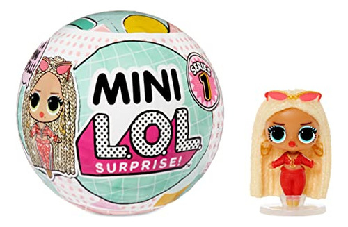 Coleção Lol Surprise Mini Playset, Pacote Exclusivo Com 2 Un