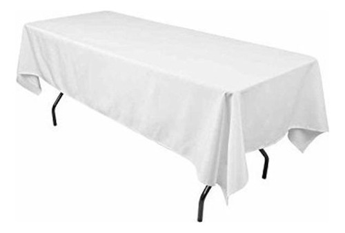 Polyester Rectangular Tablecloth 60 X144  By Ks Linens 