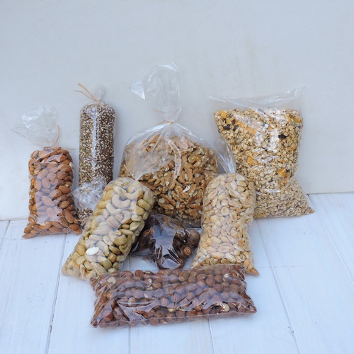 Combo Nueces Almendras Avellanas Cajú Granola Semillas Y .. 