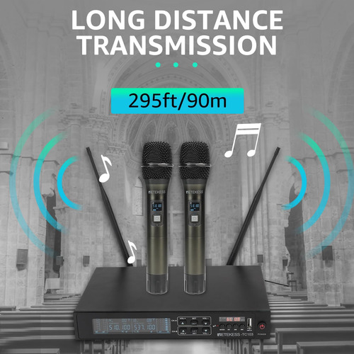 Bluetooth De Micrófono Inalámbrico Retekess Tc103 Bluetooth,