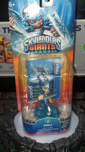 Chill First Edition Red Lips Variante Agua Skylanders Giants