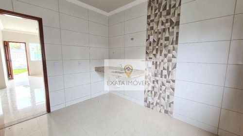 Imagem 6 de 12 de Casa Linear 2 Quartos/suíte, Extensão Do Bosque, Rio Das Ostras! - Ca1227