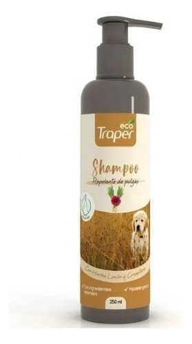 Shampoo Repelente De Pulgas Para Perros 250 Ml/ Eco Traper