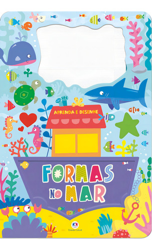 Formas no mar, de Brooks, Susie. Editorial Ciranda Cultural Editora E Distribuidora Ltda., capa mole em português, 2021