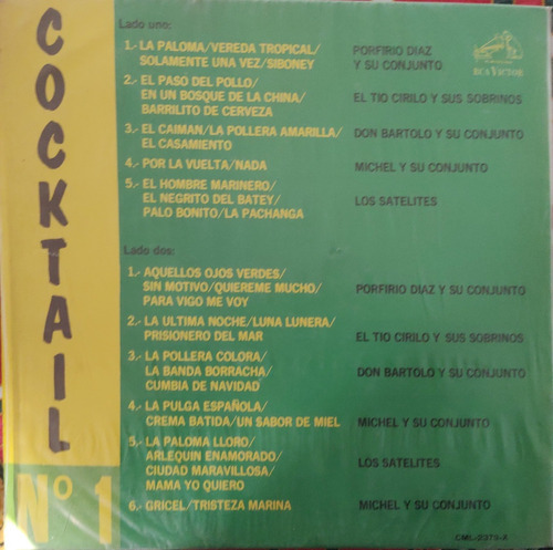 Vinilo Lp Cocktail N°1 Varios Interpretes (xx1137 