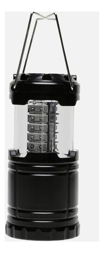 Linterna Portatil Led Ultra Brillante Campismo Farol Color Negro Liso