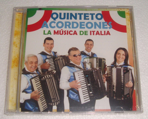 Quinteto Acordeones La Musica De Italia Cd Sellado / Kktus 