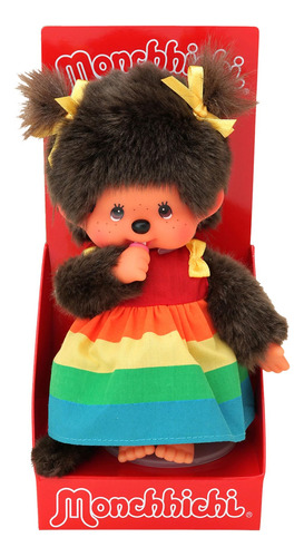 Monchichi 20 Cm Girl Rainbow Colors