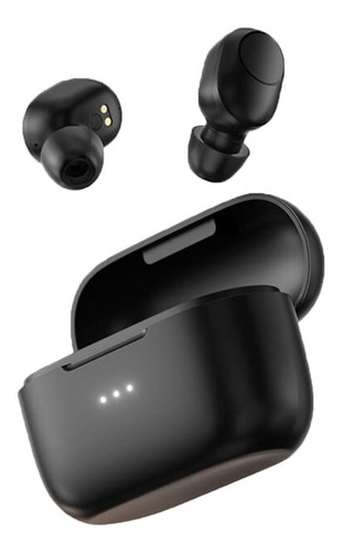 Imagen 3 de 4 de Auriculares in-ear gamer inalámbricos Haylou GT Series GT5 negro con luz LED
