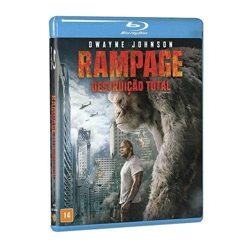 Blu-ray Rampage - Destruição Total - Lacrado & Original