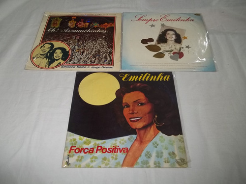 Lp Vinil - Emilinha Borba - 3 Discos 