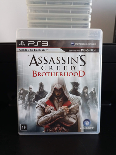 Assassins Creed Brotherhood Ps3 Usado Mídia Física