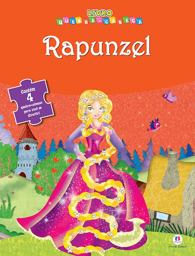 Rapunzel, de Cultural, Ciranda. Série Livro quebra-cabeça Ciranda Cultural Editora E Distribuidora Ltda., capa mole em português, 2016