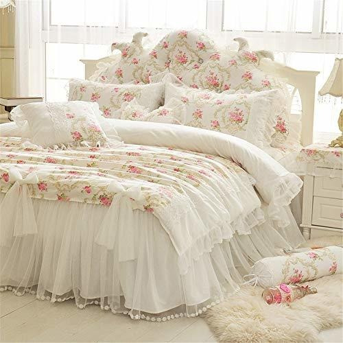 Juego De Ropa De Cama Lelva Para Niñas, Juego De Funda De Ed