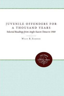 Libro Juvenile Offenders For A Thousand Years : Selected ...