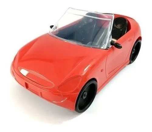 Carro de juguete rojo, juguetes de los niños, coche de juguete