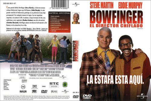 Bowfinger El Director Chiflado - Steve Martin - Dvd