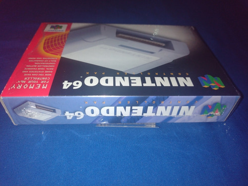 Controller Pak Nintendo 64 Original En Caja (Reacondicionado)