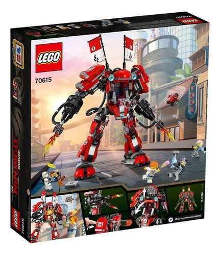 Lego Ninjago Movie Fire Mech 70615 - 944 Pz