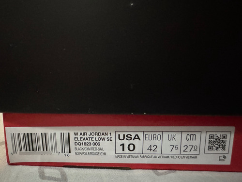 Jordan Elévate Low Se Bred (mujer) (Usado)