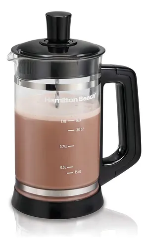 Cafeteira Hamilton Beach 40400 automática preta prensa francesa