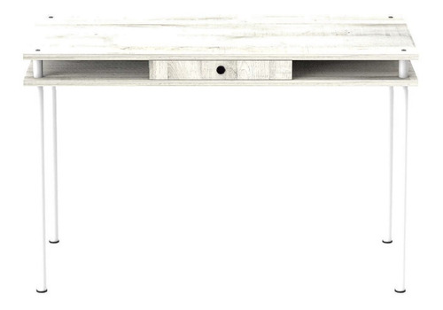 Imagen 6 de 6 de Escritorio Melamina Base De Caño- 116 X 55 Con Cajon- En