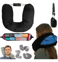 Comprar Almohada De Viaje Organizadora Guarda Ropa Avion Cierre Ropa