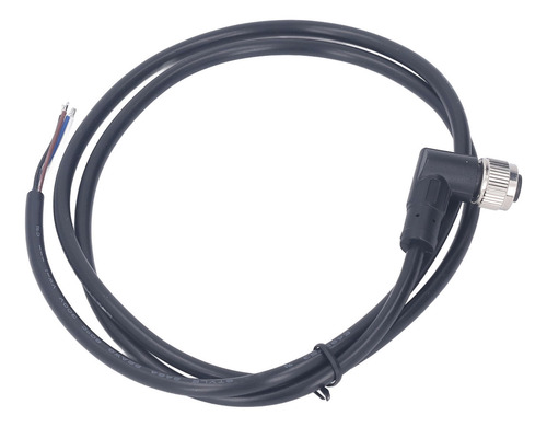 Cable Conector Hembra M12 De 4 Pines, Enchufe Eléctrico De A