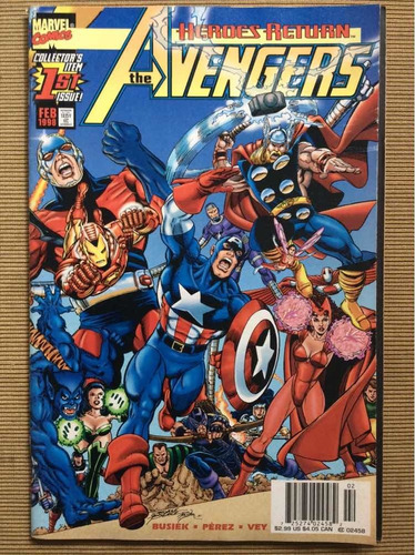 The Avengers #1 - Vol. 3, No. 1, February 1998 - Marvel