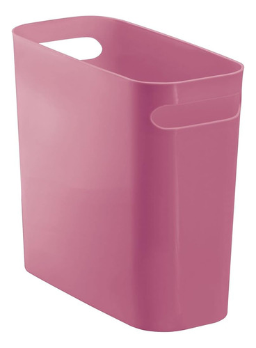 Cubo De Basura Pequeño De Plástico Mdesign, Papelera De 1,5 