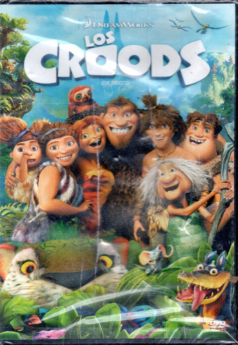 Los Croods - Dvd Nuevo Original Cerrado - Mcbmi