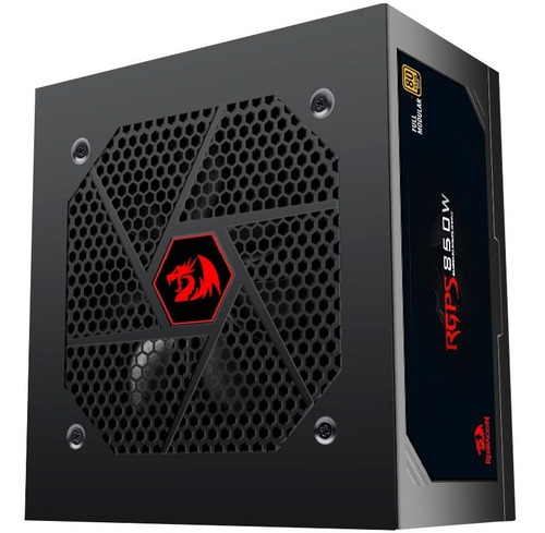 Imagen 1 de 8 de Fuente Redragon 850w Gc-ps010 Full Modular 80 Plus Gold