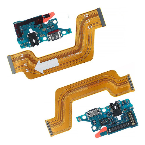 Flex De Carga + Flexor Main Para Samsung A71 4g Sm-a715