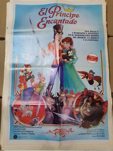 Afiche De Cine Original 1307- El Principe Encantado- 