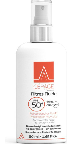 Cepage Filtres Fluido Fps 50+ X50