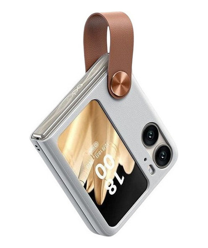 Funda De Teléfono Con Pulsera Para Oppo Find N2 Flip