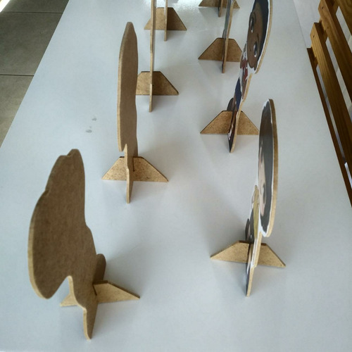 Kit Decoração Luluca 5 Displays Mesa Festa Aniversário