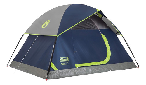 Coleman Sundome 2 Person Tent (green And Navy Color Options)