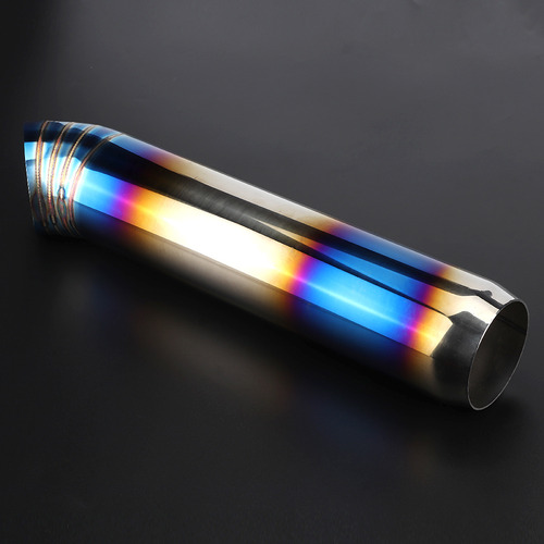 Tubo De Escape De Automóvil De 76 Mm/3 Pulgadas, Tubo De Ent
