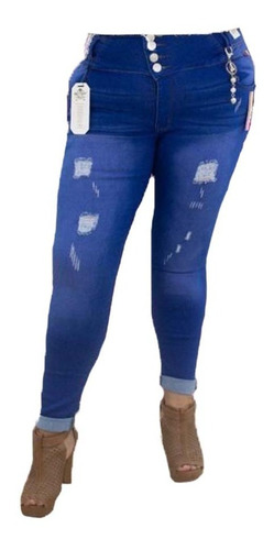 Jeans Pantalón Colombiano Talla Extra Curvy 40 A 46 Escoge