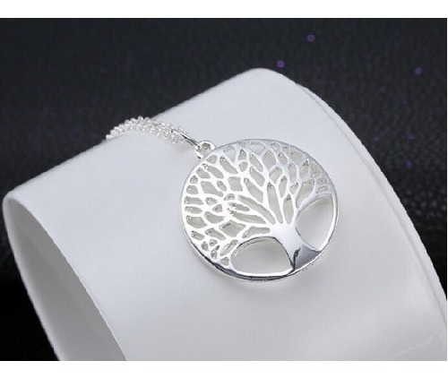 Collar Arbol De La Vida Kgp Plata Sterlina